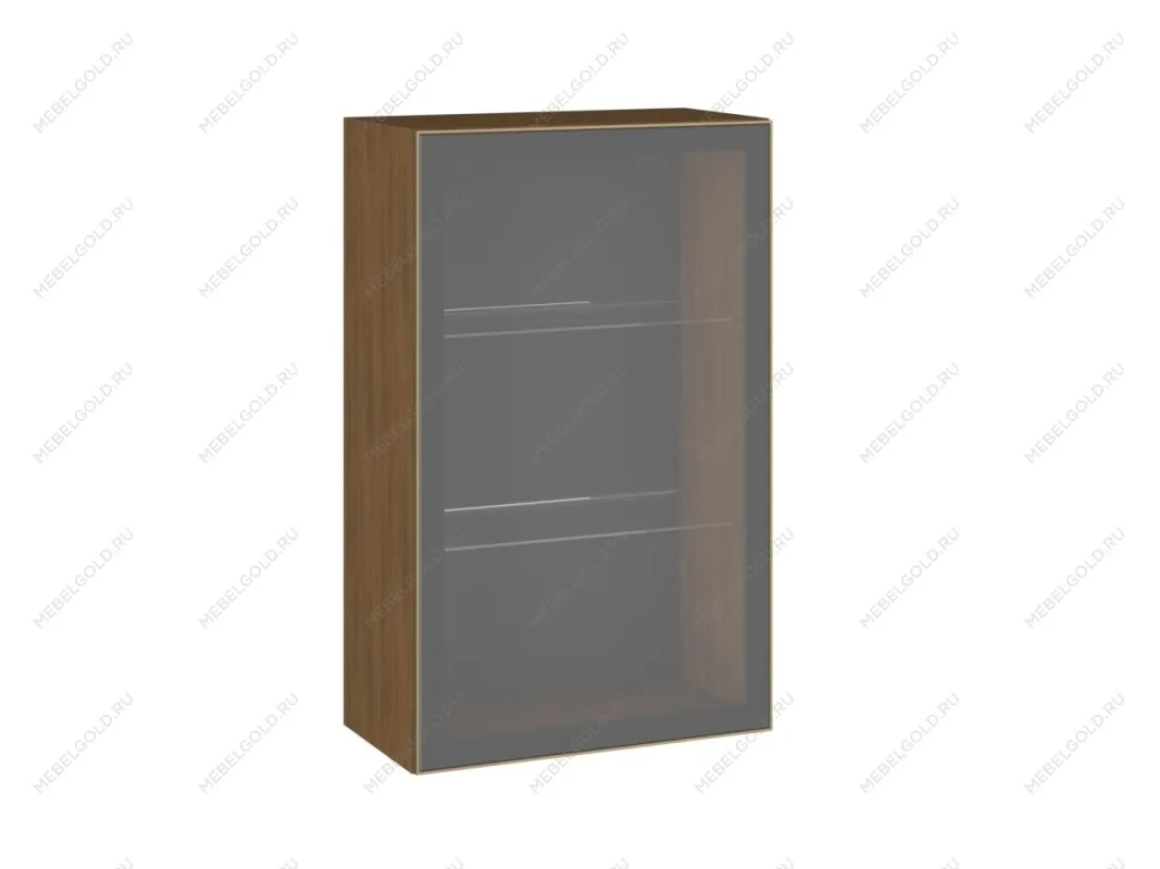Шкаф 960 ШСТ-60, Фьюжн (600*317*960) Дуб Каселла коричневый/Золото, 27173