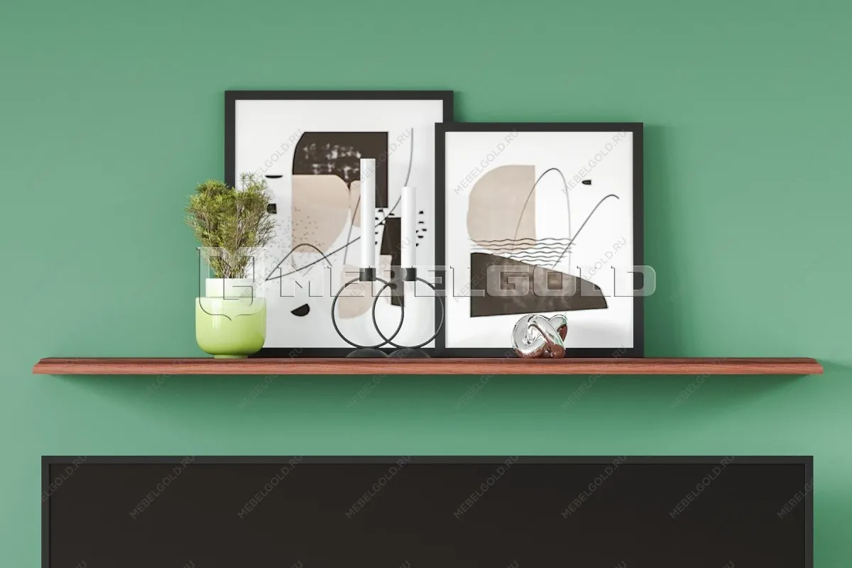 Полка Стилиус POL130 (Орех донской) | изображение 2