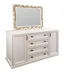 Комод Натали белый глянец (гостиная) | изображение 1