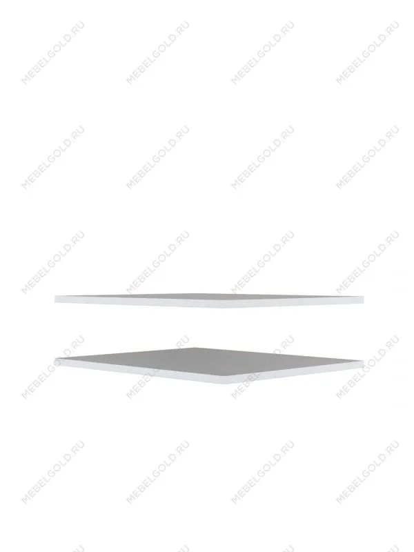 Комплект полок шкафа МОБИ (MOBI) POL/50/56 (2 шт.) к шкафу SZF/50, белый