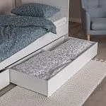 ОРИОН ящик под кровать выкатной ИКЕА / IKEA 140 белый | изображение 2