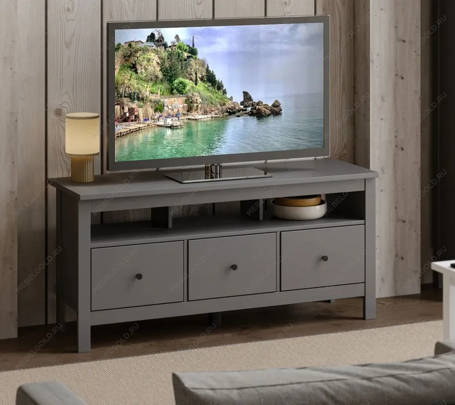 САГА тумба 3 ящика серая | изображение 5