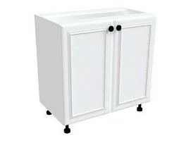 Стол С-80, Бьянка (800*470*820) Белый, 21109