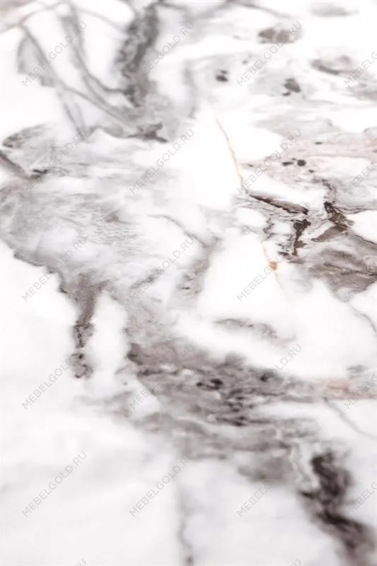 Комплект Halmar FORMOSA, 2 стола журнальных (белый мрамор/черный) | изображение 6