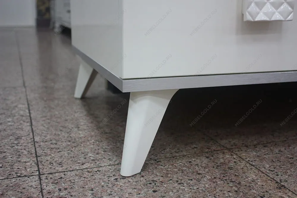 Тумба прикроватная (левая/правая) Диора слоновая кость/серебро ДТП-1 - Выставка Балашиха | изображение 5