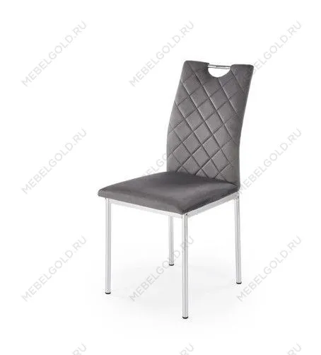 Стул кухонный Halmar K578 (серый/хром) | изображение 3