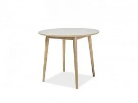 Стол обеденный Signal NELSON 90 (дуб медовый)