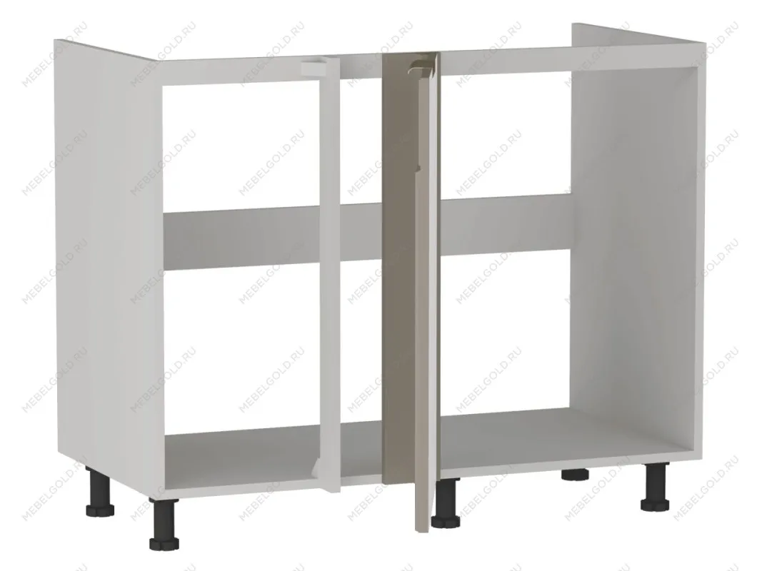 Стол под мойку угловой СМУ-110, Берта (1000*554*820) Мокко, 25119 | изображение 3