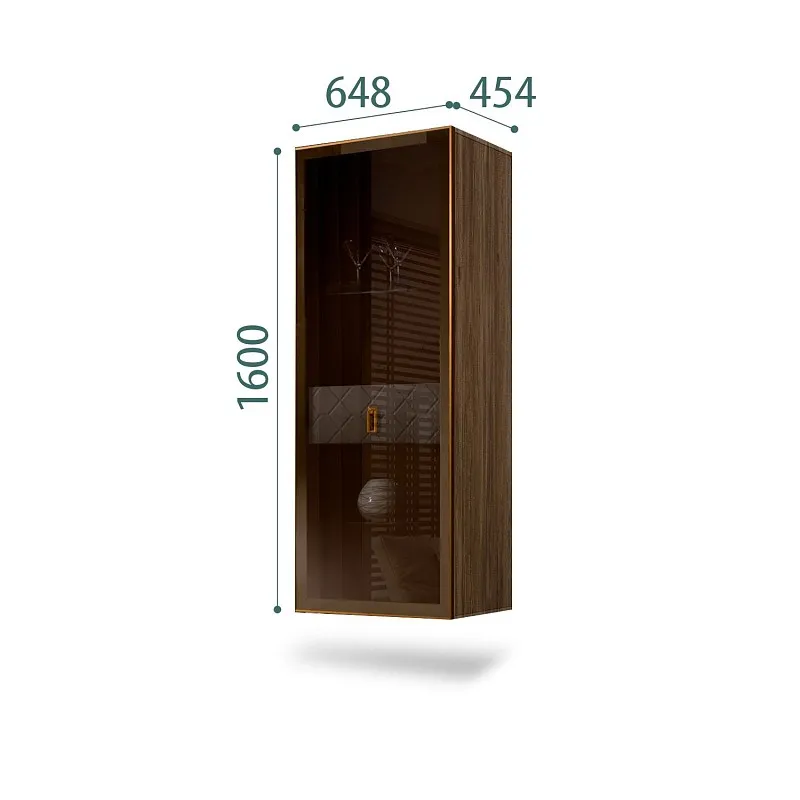 Витрина Bogemia Woodline Fly Fa (Шелк/Золото) БМВ1-1С