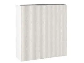 Шкаф 960 ШГ-90, Виста (900*316*960) Экокожа Белый, 26260
