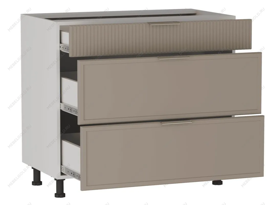 Стол с ящиками СЯ-90 (140/284), Берта (900*528*820) Мокко, 25126 | изображение 1