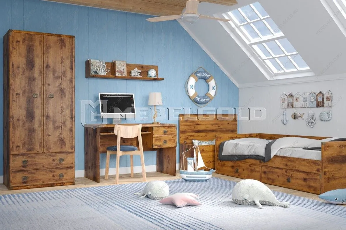 Кровать Индиана JLOZ1S/90 дуб саттер | изображение 4