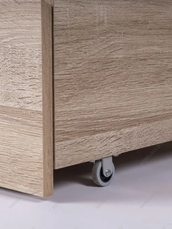 Кровать раздвижная Сириус, с ящиками, 90х200/180х200 см, дуб сонома | изображение 11