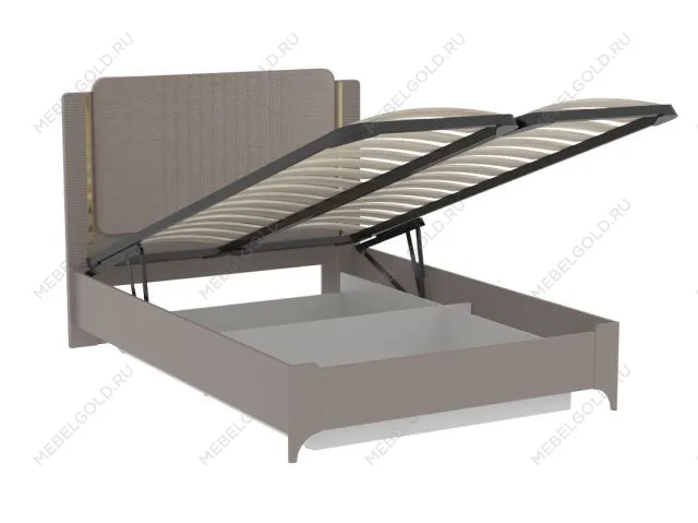 Кровать 1400 NEW с подъемным механизмом, Сиде (1492*2082*1200) Мокко