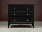 Комод 3 ящика Manhattan (Черный) | изображение 2