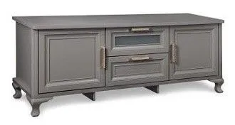 Тумба под телевизор Мокко серый камень - Выставка Балашиха