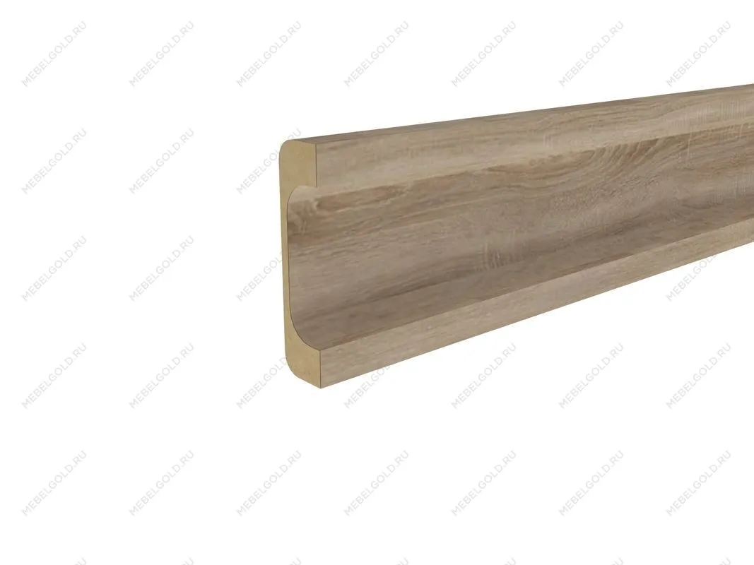 Профиль-ручка Р-12 между ящиками, Женева (2750*22*90) Дуб Палермо, 21962 | изображение 1