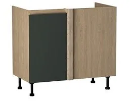 Дуб Палермо/Зеленый матовый