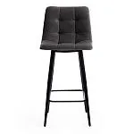 Стул полубарный CHILLY (mod. 7095пб) серый barkhat 26/черный | изображение 4