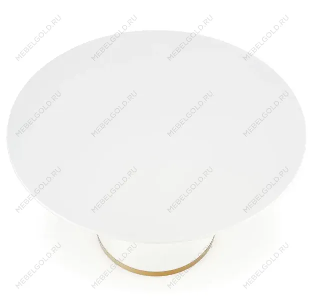 Стол обеденный Halmar VEGAS (белый/золотой) | изображение 1