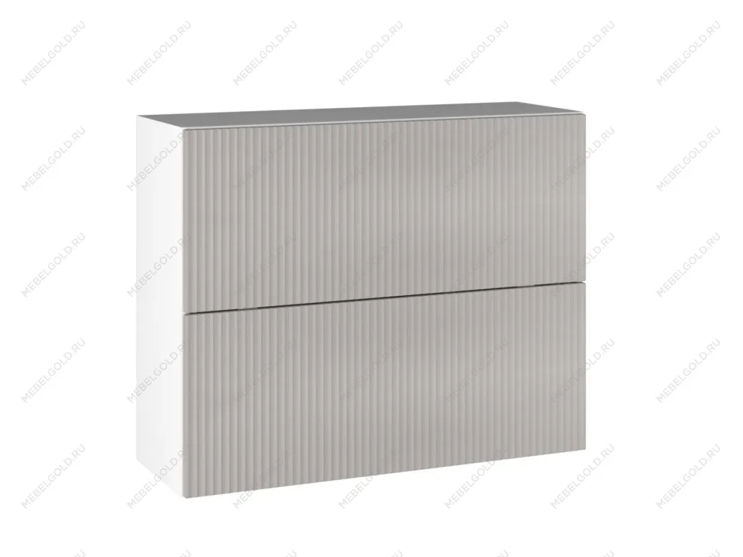 Шкаф ШГ-90СМГ, Виста (900*316*720) Экокожа Бежевый, 26451