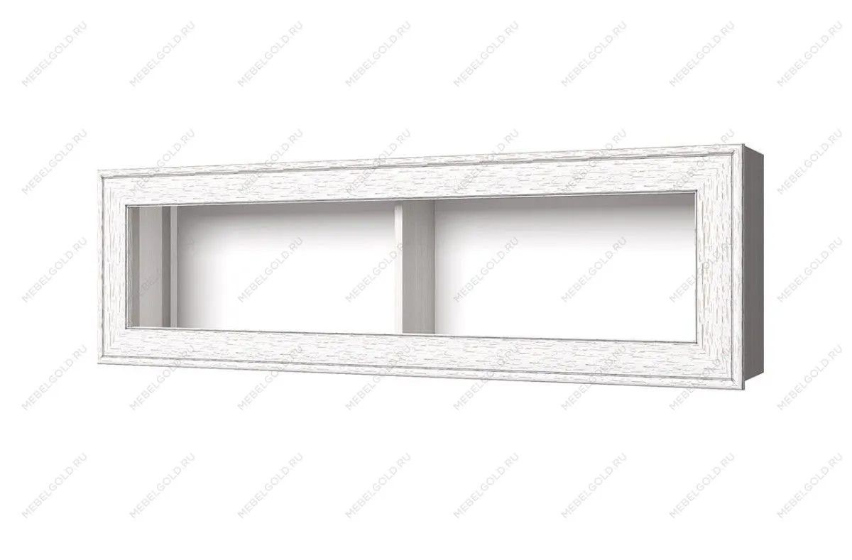 Полка навесная Тиффани 1V вудлайн кремовый - Выставка м. Марьина роща