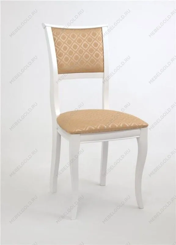Стул Кентавр (Белый/ткань Santa Beige) | изображение 1