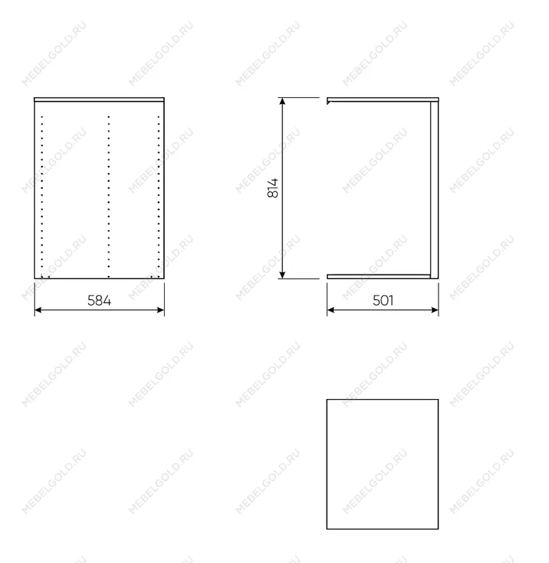 МАКС секция разделительная 75-100х58 серая | изображение 2