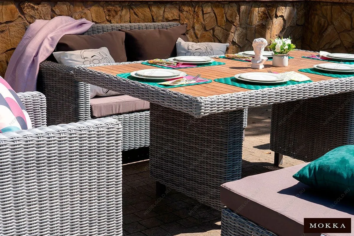 Комплект плетеной мебели MOKKA BELLA Family | изображение 14