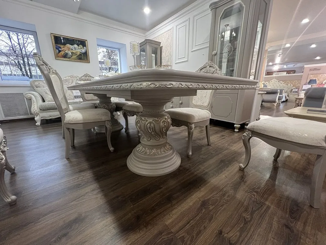 Стол Лали прямоугольный серый камень | изображение 12