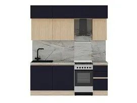 Кухня Женева (возможный вариант комплектации 2.2)