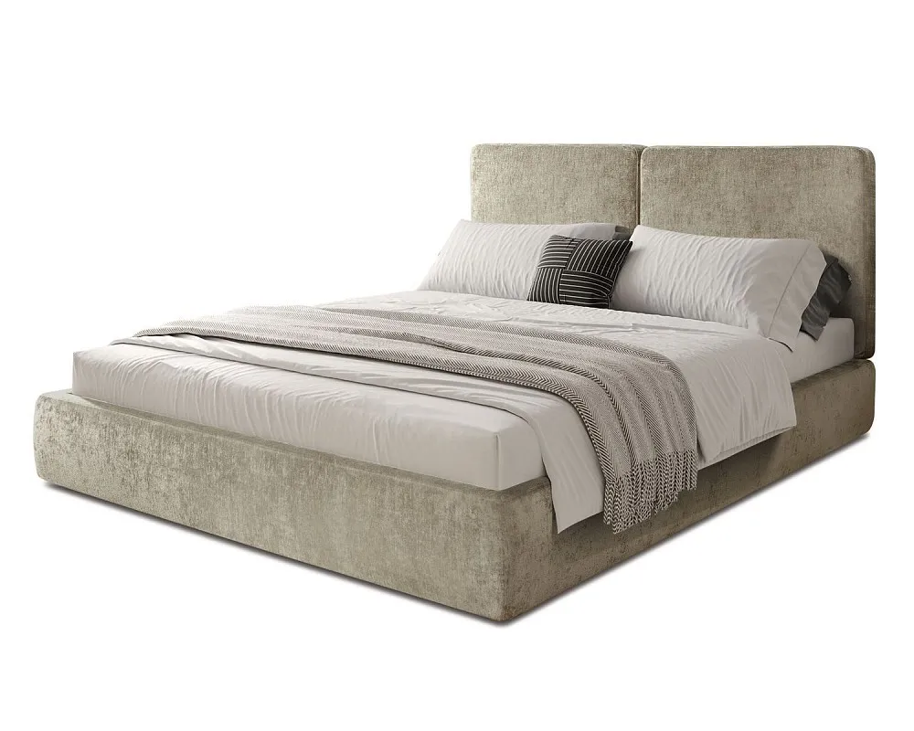 Кровать Natura 1.6 м, с подъемным механизмом (Шенилл 509), НТКР-1[3]