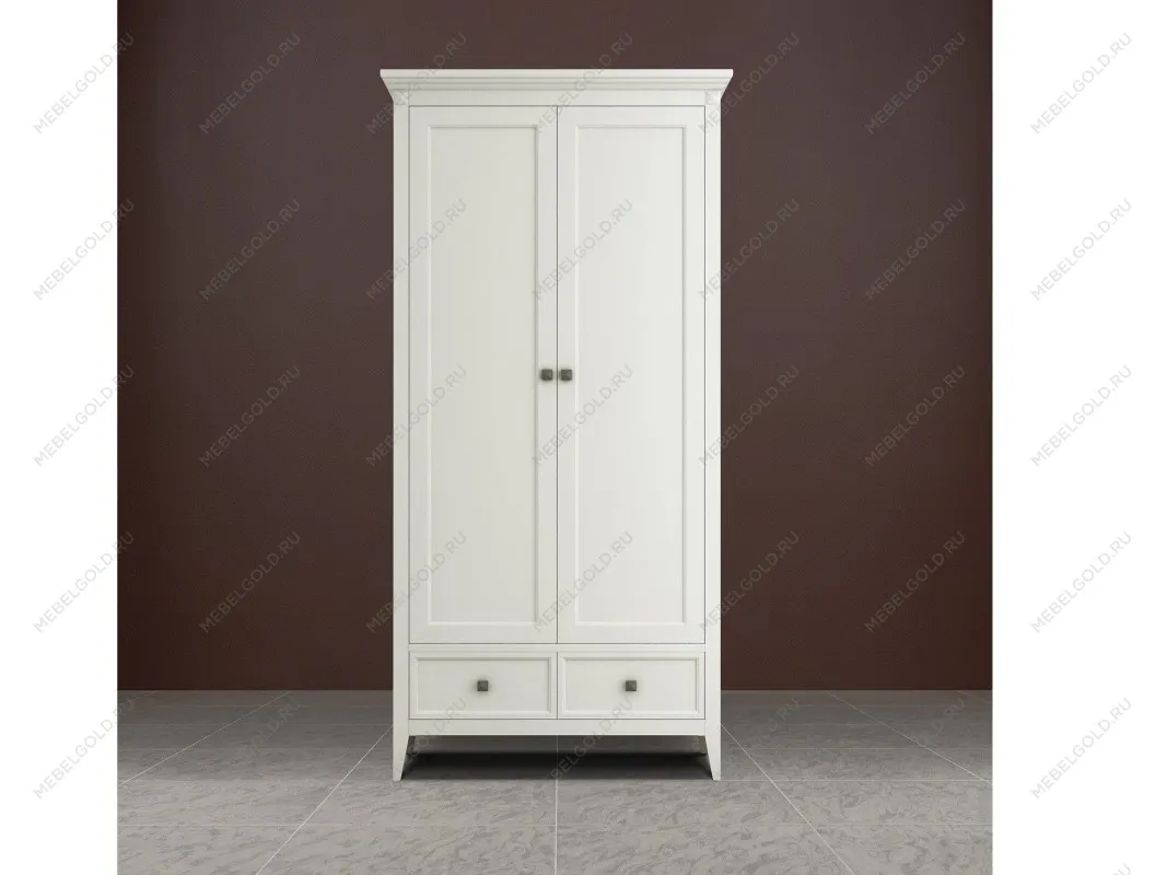 Шкаф двухстворчатый Manhattan (Молочный) | изображение 2