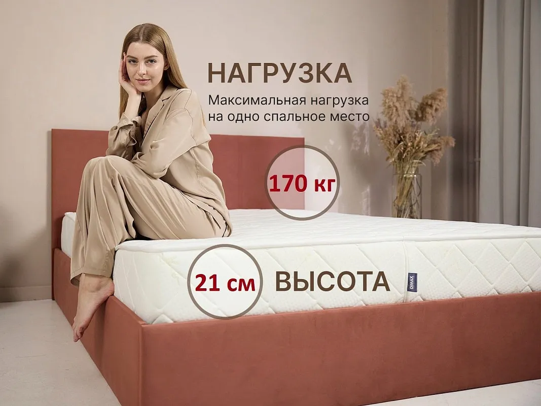 Матрас Микро Медиум хард 120х200 | изображение 2