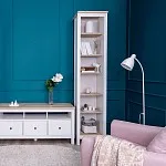 САГА стеллаж 50 белый/ясень | изображение 5