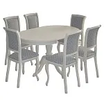 Стол Тейя (Эмаль тон 11//шпон бук) тип 2 | изображение 6