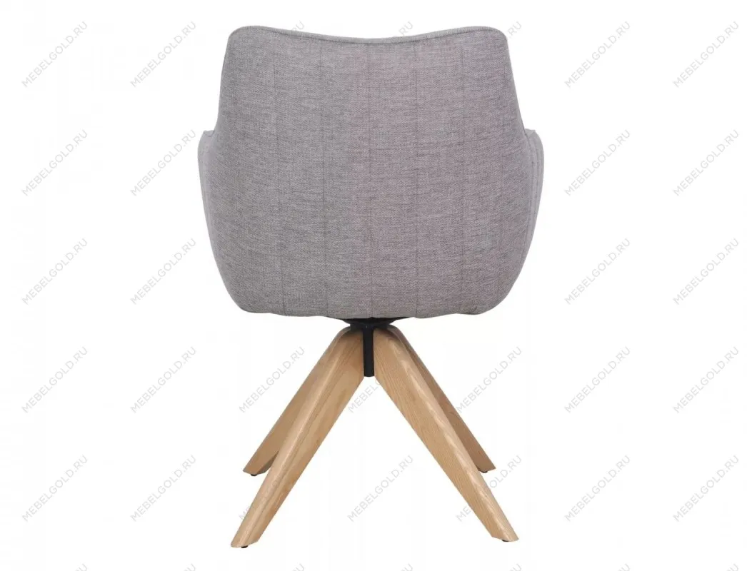 Стул кухонный Signal AZALIA D Brego 07 поворотный (серый/дуб) | изображение 4