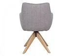 Стул кухонный Signal AZALIA D Brego 07 поворотный (серый/дуб) | изображение 4