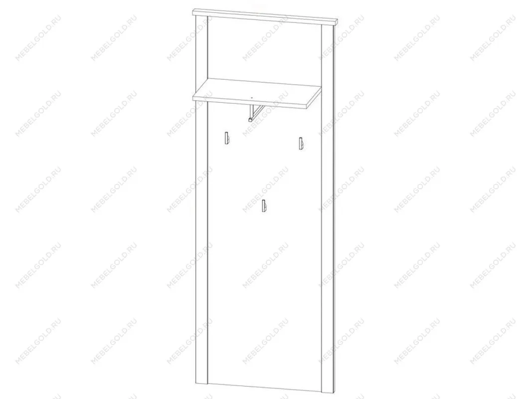 Вешалка Лофт WIE/55 | изображение 2