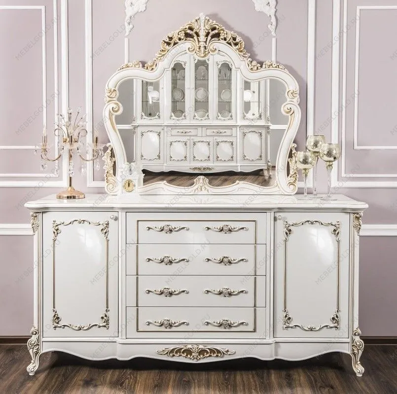 Комод Флоренция белый глянец | изображение 1