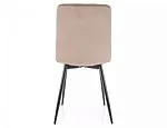 Стул кухонный Signal DAREN Velvet Bluvel 40 (темно-бежевый/черный) | изображение 4
