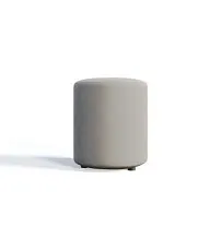 Пуфик Лейла светло серый камень