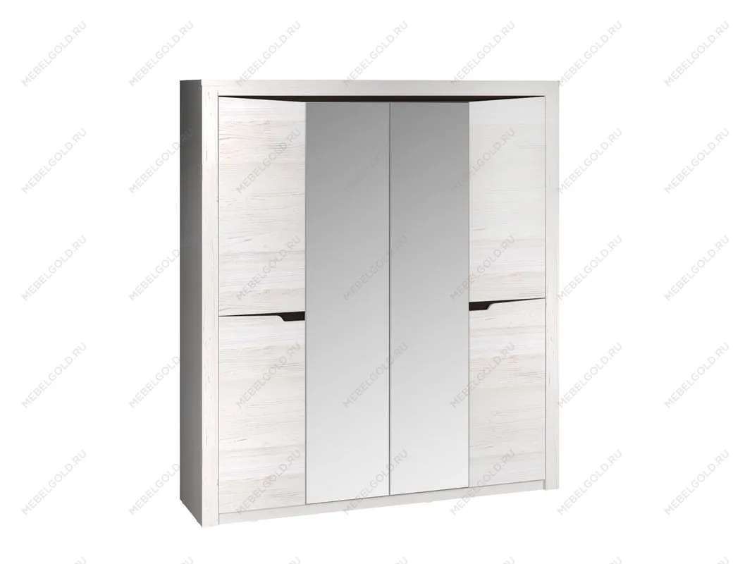 Шкаф 4-х дверный 2200 Prime, Гарда (1970*520*2200) Дуб Винтерберг, 12410