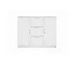 BRIMNES / СИРИУС тумба ИКЕА / IKEA 2 двери и 3 ящика 117х95 белая | изображение 1