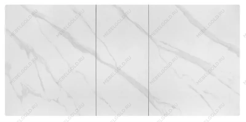 Стол обеденный Halmar PLATAN 140 (белый мрамор/черный) | изображение 16