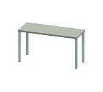 ИНГАР стол письменный ИКЕА / IKEA 2/ТТ 140x75x55, дуб беленый/белый | изображение 2