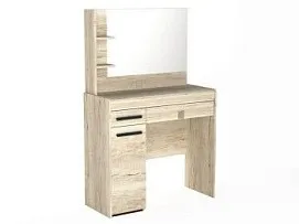 Туалетный столик, Мале (932*384*1451) Дуб галифакс белый, 11225