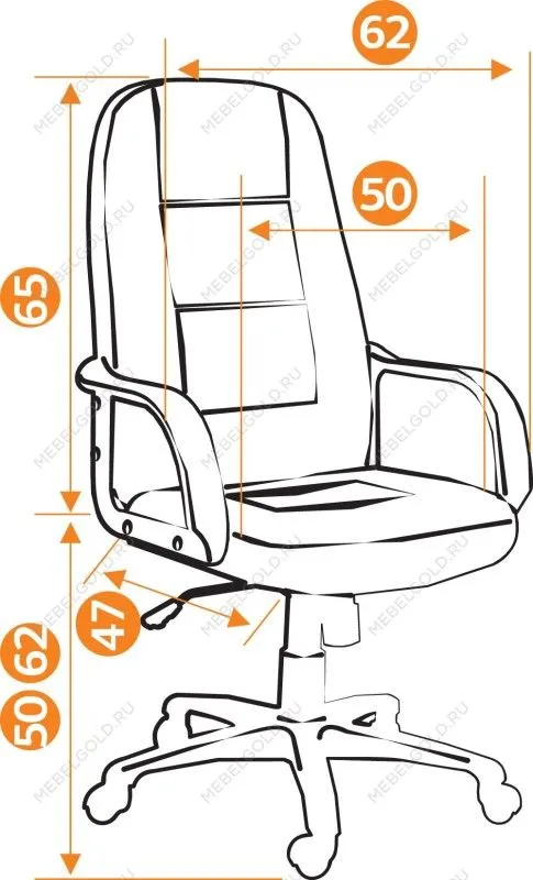 Кресло СН747 Серый | изображение 6