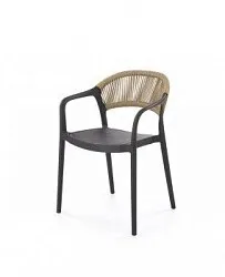 Стул Halmar K582 (черный/натуральный)