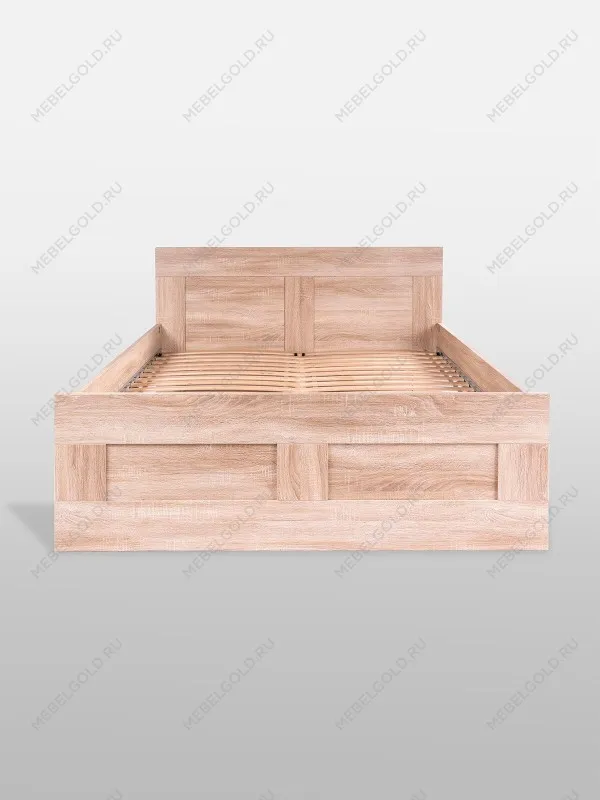 Кровать двуспальная Сириус, 140х200 см, дуб сонома | изображение 7